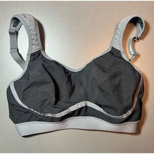 SYROKAN Sport Bra Women's High Impact Tailored Breathable Full Coverage 34 D